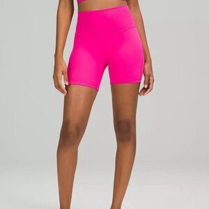 Like new lululemon 6” align short - sonic pink 6